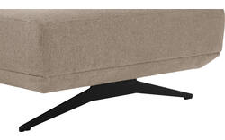Goossens excellent loungebank princess beige stof - 8231518-gespiegeld-01