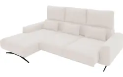 Goossens excellent loungebank princess wit stof - 8231519-01
