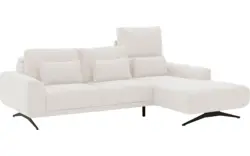 Goossens excellent loungebank princess wit stof - 8231519-gespiegeld-01