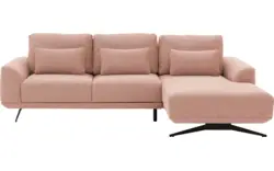 Goossens excellent loungebank princess roze stof - 8231521-gespiegeld-01