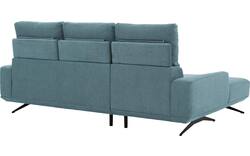 Goossens excellent loungebank princess blauw stof - 8231522-01
