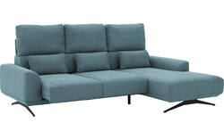 Goossens excellent loungebank princess blauw stof - 8231522-gespiegeld-01