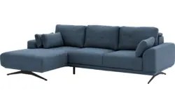Goossens excellent loungebank princess blauw stof - 8231523-01