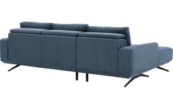 Goossens excellent loungebank princess blauw stof - 8231523-01