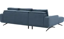 Goossens excellent loungebank princess blauw stof - 8231523-01
