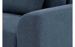 Goossens excellent loungebank princess blauw stof - 8231523-01