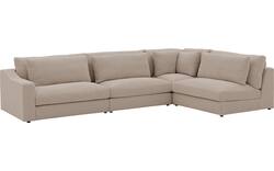 Goossens hoeksalon odette bruin stof - 8231530-goossens-odette-bank-stof-bruin-01