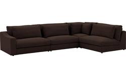 Goossens hoeksalon odette bruin stof - 8231532-goossens-odette-bank-stof-bruin-01