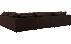Goossens hoeksalon odette bruin stof - 8231532-goossens-odette-bank-stof-bruin-01