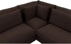 Goossens hoeksalon odette bruin stof - 8231532-goossens-odette-bank-stof-bruin-01