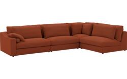 Goossens hoeksalon odette rood stof - 8231534-goossens-odette-bank-stof-rood-01