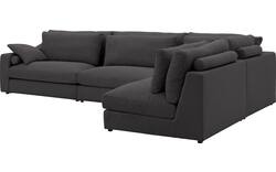 Goossens hoeksalon odette grijs stof - 8231538-goossens-odette-bank-stof-grijs-01