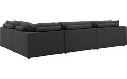 Goossens hoeksalon odette grijs stof - 8231538-goossens-odette-bank-stof-grijs-01