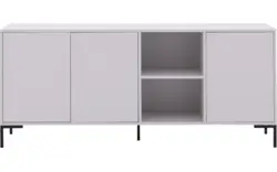 Goossens basic dressoir madrid grijs melamine - 8231712-01