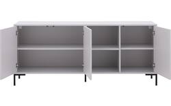 Goossens basic dressoir madrid grijs melamine - 8231712-02