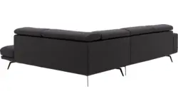 Goossens hoeksalon viggo bruin stof - 8231818-01
