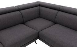 Goossens hoeksalon viggo bruin stof - 8231818-01