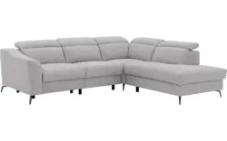 Goossens excellent hoeksalon elmer grijs stof - 8232562-goossens-excellent-elmer-bank-stof-grijs-01