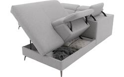 Goossens excellent hoeksalon elmer grijs stof - 8232562-goossens-excellent-elmer-bank-stof-grijs-01