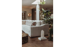 Goossens hoeksalon odette wit stof - 8229553-01