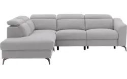 Goossens excellent hoeksalon elmer grijs stof - 8232627-01