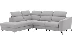 Goossens excellent hoeksalon elmer grijs stof - 8232627-01