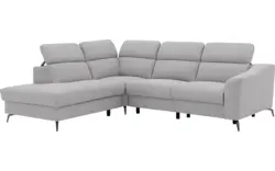 Goossens excellent hoeksalon elmer grijs stof - 8232627-01