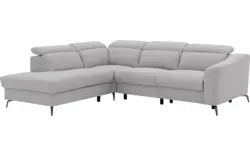 Goossens excellent hoeksalon elmer grijs stof - 8232627-01