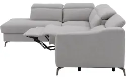 Goossens excellent hoeksalon elmer grijs stof - 8232627-01