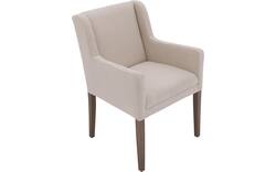 Goossens eetkamerstoel pearl wit stof - 8233316-goossens-pearl-eetkamerstoel-stof-wit-01