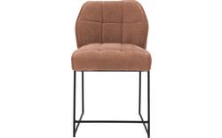 Goossens counterstoel ronnie roze stof - 8233523-goossens-ronnie-barstoel-stof-01
