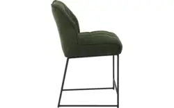 Goossens counterstoel ronnie groen stof - 8233524-goossens-ronnie-barstoel-stof-01