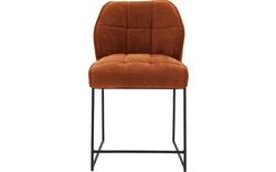 Goossens counterstoel ronnie rood stof - 8233526-goossens-ronnie-barstoel-stof-01
