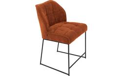 Goossens counterstoel ronnie rood stof - 8233526-goossens-ronnie-barstoel-stof-01