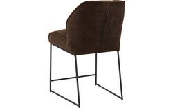 Goossens counterstoel ronnie bruin stof - 8233527-goossens-ronnie-barstoel-stof-01