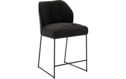 Goossens barkruk ronnie grijs stof - 8233530-goossens-ronnie-barstoel-stof-01