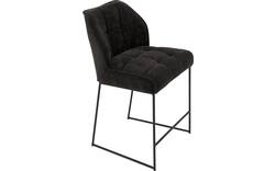 Goossens barkruk ronnie grijs stof - 8233530-goossens-ronnie-barstoel-stof-01