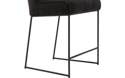 Goossens barkruk ronnie grijs stof - 8233530-goossens-ronnie-barstoel-stof-01