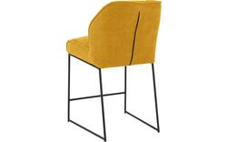 Goossens barkruk ronnie geel stof - 8233534-goossens-ronnie-barstoel-stof-01