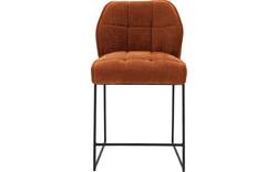 Goossens barkruk ronnie rood stof - 8233535-goossens-ronnie-barstoel-stof-01