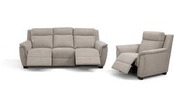 Goossens excellent fauteuil vlore bruin stof - 8233596-04