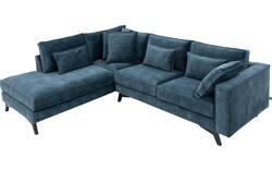 Goossens hoeksalon chambre blauw stof - 8233695-gespiegeld-02