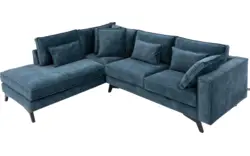 Goossens hoeksalon chambre blauw stof - 8233695-gespiegeld-02