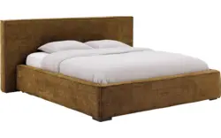 Goossens bedframe trentino bruin stof - 8234531-goossens-trentino-bedframe-stof-01