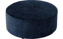 Goossens poef arendal blauw stof - 8234588-goossens-senne-kleinmeubel-stof-01