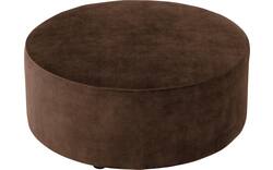 Goossens poef arendal bruin stof - 8234594-goossens-senne-kleinmeubel-stof-02