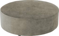 Goossens poef arendal grijs stof - 8234625-goossens-senne-kleinmeubel-stof-02