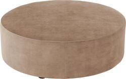 Goossens poef arendal bruin stof - 8234627-goossens-senne-kleinmeubel-stof-02