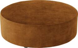 Goossens poef arendal bruin stof - 8234628-goossens-senne-kleinmeubel-stof-02