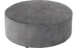Goossens poef arendal grijs stof - 8234637-goossens-senne-kleinmeubel-stof-02